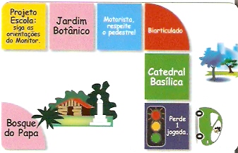 Phonecard: Siga Trilha Do Trânsito - Puzzle 2/9 (Brasil Telecom PR 05,  Paraná (Telepar), Brazil(047 - 2001 - Siga Trilha Do Trânsito (puzzle))  Col:BR-Telepar-0544